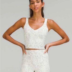 Lululemon athletica align bra crop top